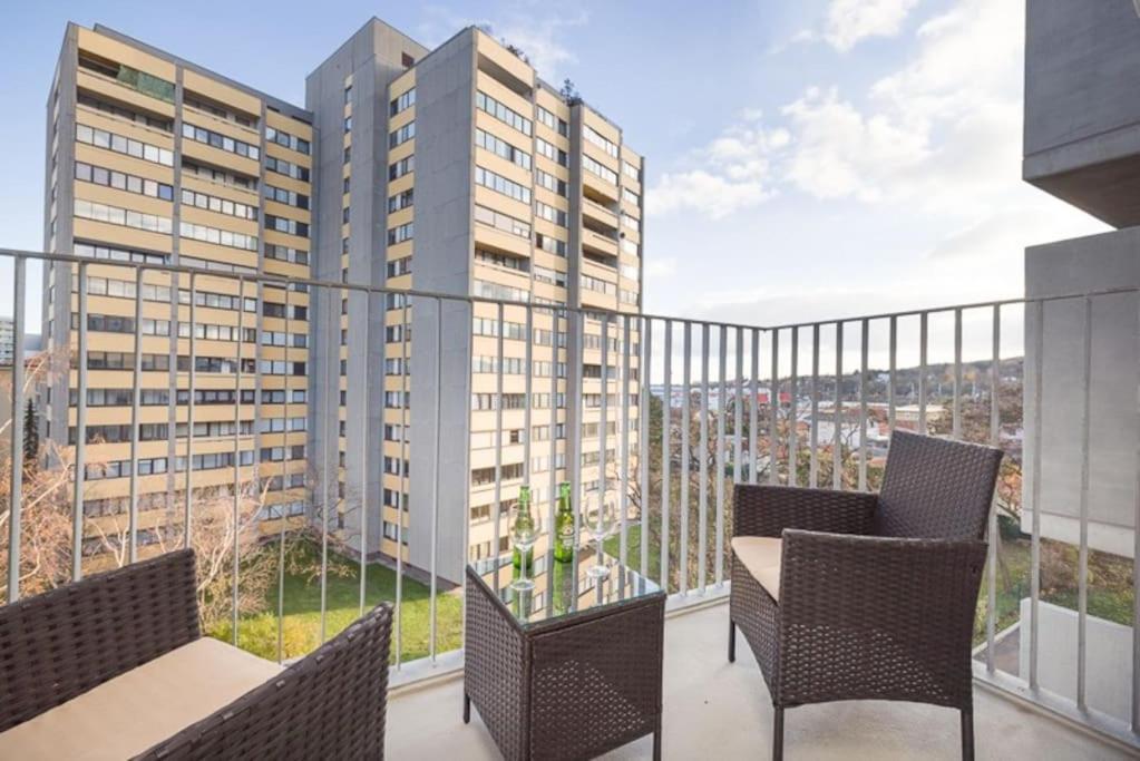 Premium City Apartment With Balcony! Free Garage Parking Included! Vídeň Exteriér fotografie