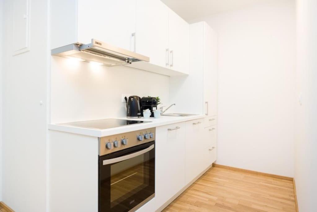 Premium City Apartment With Balcony! Free Garage Parking Included! Vídeň Exteriér fotografie